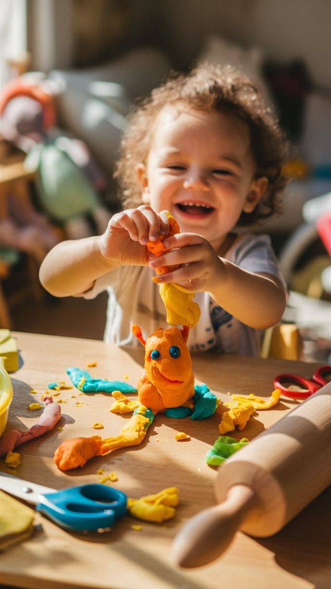 Nursery and LKG activities like phonics and art